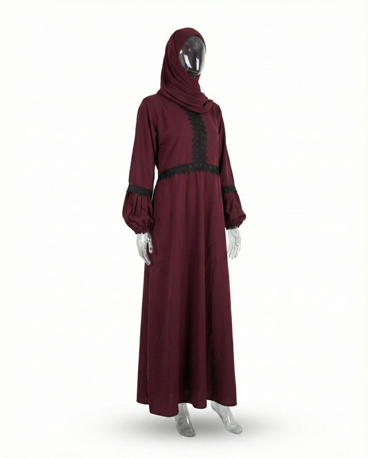 Ensemble Prière Dentelle – Bordeaux Nuit