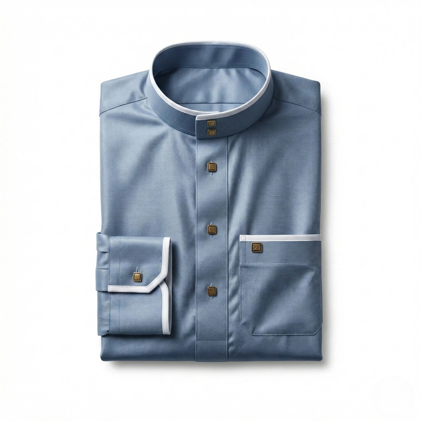 Qamis Signature Bleu Brume