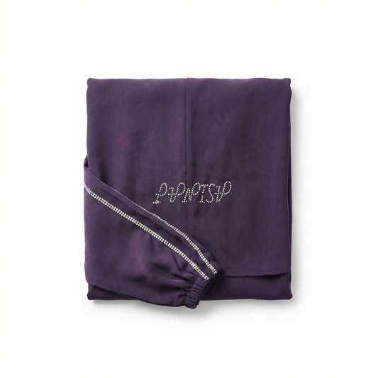 Jilbab Premium 2 Pièces – Violet Prune